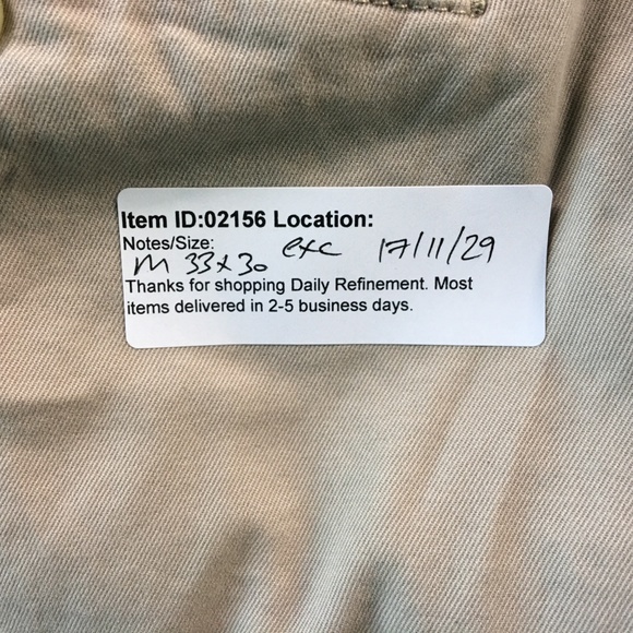 Banana Republic Beige Pants 33x30 D02:x02156 - Picture 8 of 8